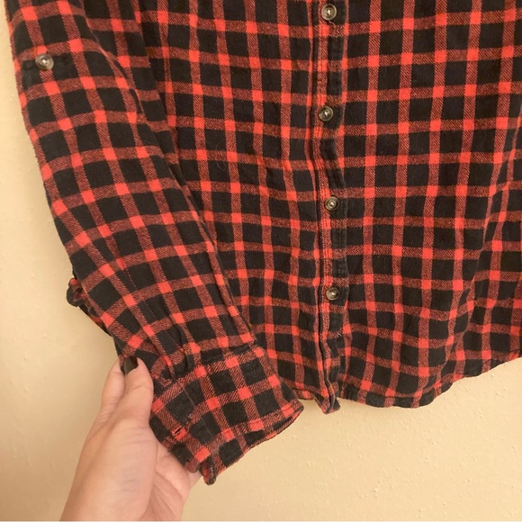 Red Plaid Shirt - Picture 3 of 6